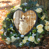 Custom Pet Photo Memorial Stone Cat or Dog Grave Marker or Garden Memorial Stone Condolence Gift