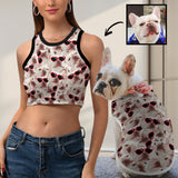 Personalized Women's Tank Top&Pet's Vest Custom Seamless Multiface Tank Top