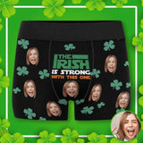 Custom Face Irish Men's Boxer Briefs Design Your Own Custom Underwear Add Your Own Image