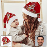 Custom Face Santa Claus Red Gift Christmas Hat