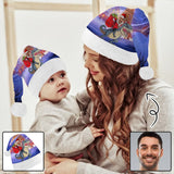 Custom Face Dinosaur Gift Christmas Hat