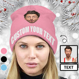 Custom Face&Text Multicolor Unisex All Over Printed Knitted Hat