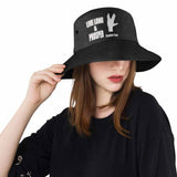 Custom Text Live Long & Prosper Gesture Unisex Bucket Hat