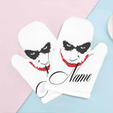 Custom Name Blood Face Heat Resistant Oven Mitt(A Pair)