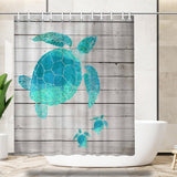 Sea Turtle Shower Curtain 66