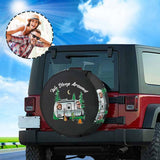 Custom Face Sleep Around Spare Tire Cover